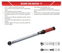 Gav PTC-420 Mekanik Tork Anahtarı