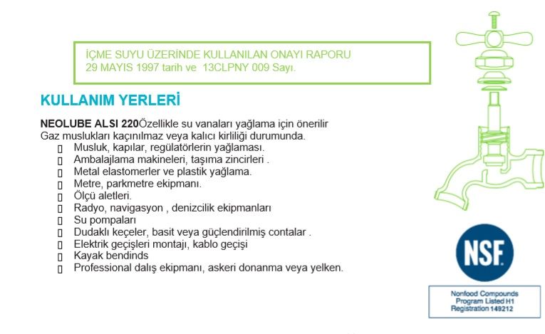 Alco 220 / Neolube  Alsı 220(25 Kg)