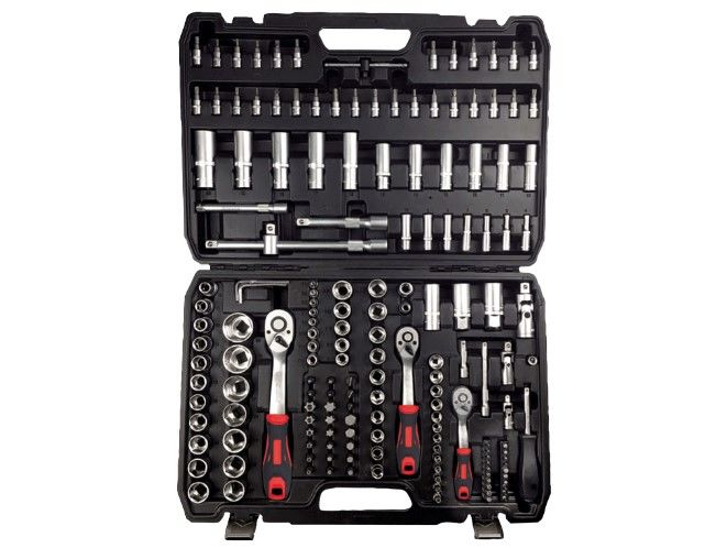 NT Tools 173 Pc 1/4-1/2-3/8 6 Köşe Lokma Seti