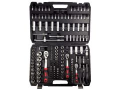 NT Tools 173 Pc 1/4-1/2-3/8 6 Köşe Lokma Seti