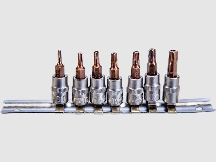NT Tools 7 Pc 1/4 Delikli Torx Lokma Seti