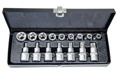 NT Tools 1/2 16 Pc E-Tipi Ve Normal Torx Seti