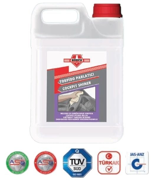 Börfh Torpido Temizleme Bakım Sütü 5 KG