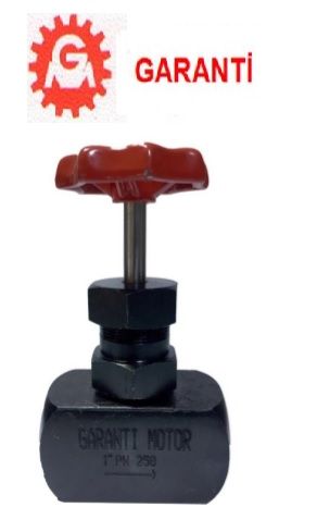 Garanti İğneli Vana PN16 DN10 1/4