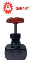 Garanti İğneli Vana PN16 DN12 3/8