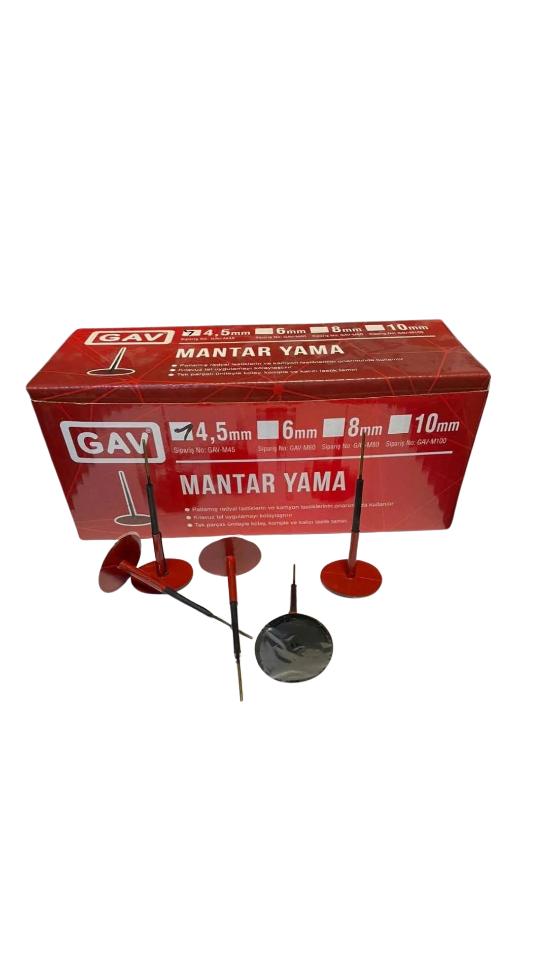 Gav Mantar Yama M-45 / M-100 Arası Ölçü Seçiminden Seçebilirsiniz