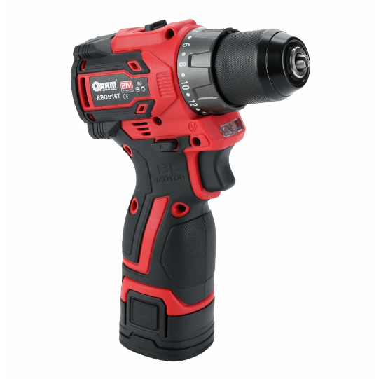 ARM RB-DB16T 10 mm  16V 40 N.m Torklu Çift Akülü Şarjlı Vidalama ve Delme