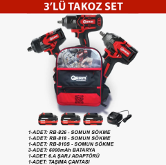 3'lü Takoz Set ARM Professional