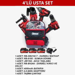 4'lü Usta Set ARM Professional