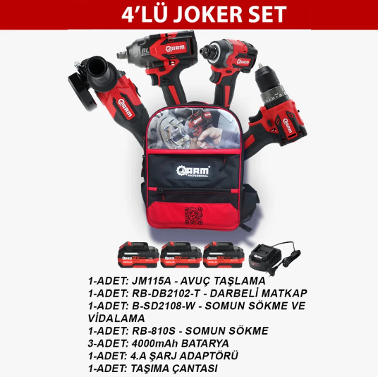 4'lü Joker Set ARM Professional