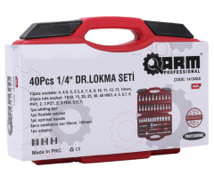 ARM Üniversal Lokma Seti 1/4  40 Parça
