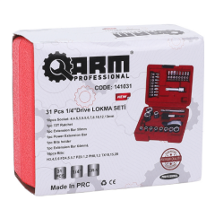 ARM Drive Lokma Seti – 1/4  31 Parça